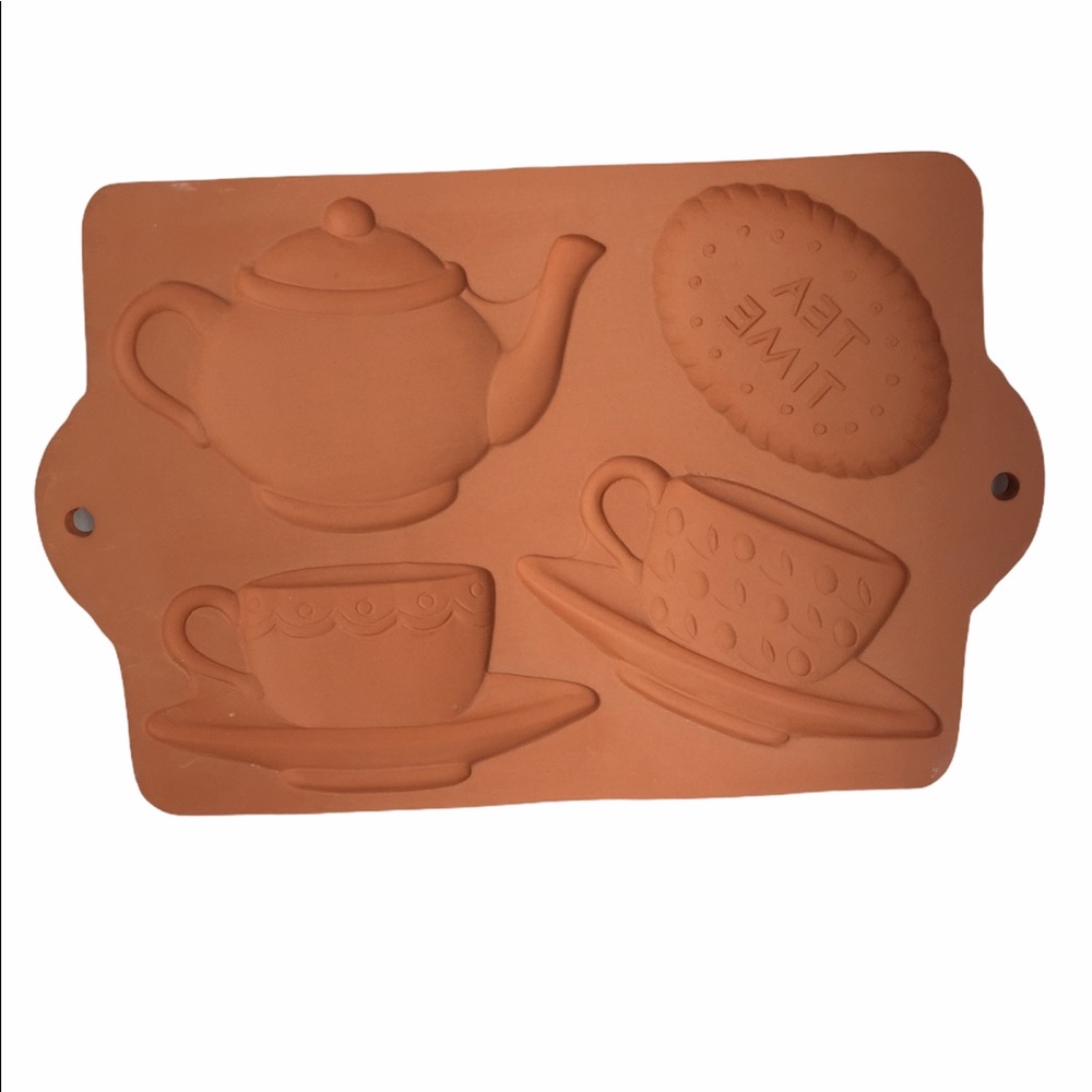 Boston Warehouse Terra Cotta Cookie Mold T…